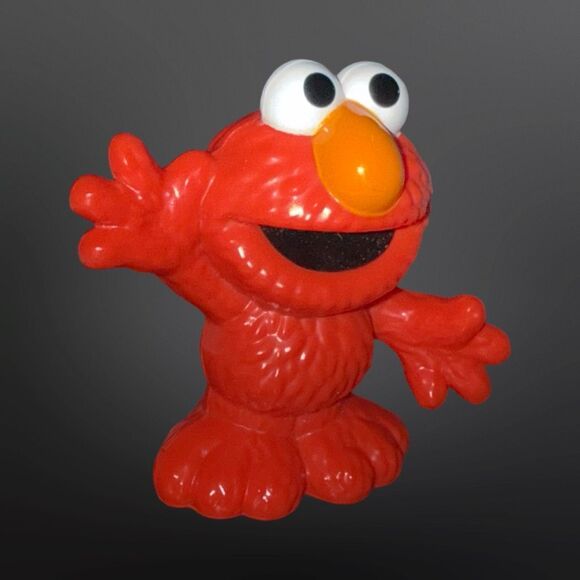 3 Elmo Cake Toppers Figure Roller Blading Elmo B20 - Picture 2 of 10